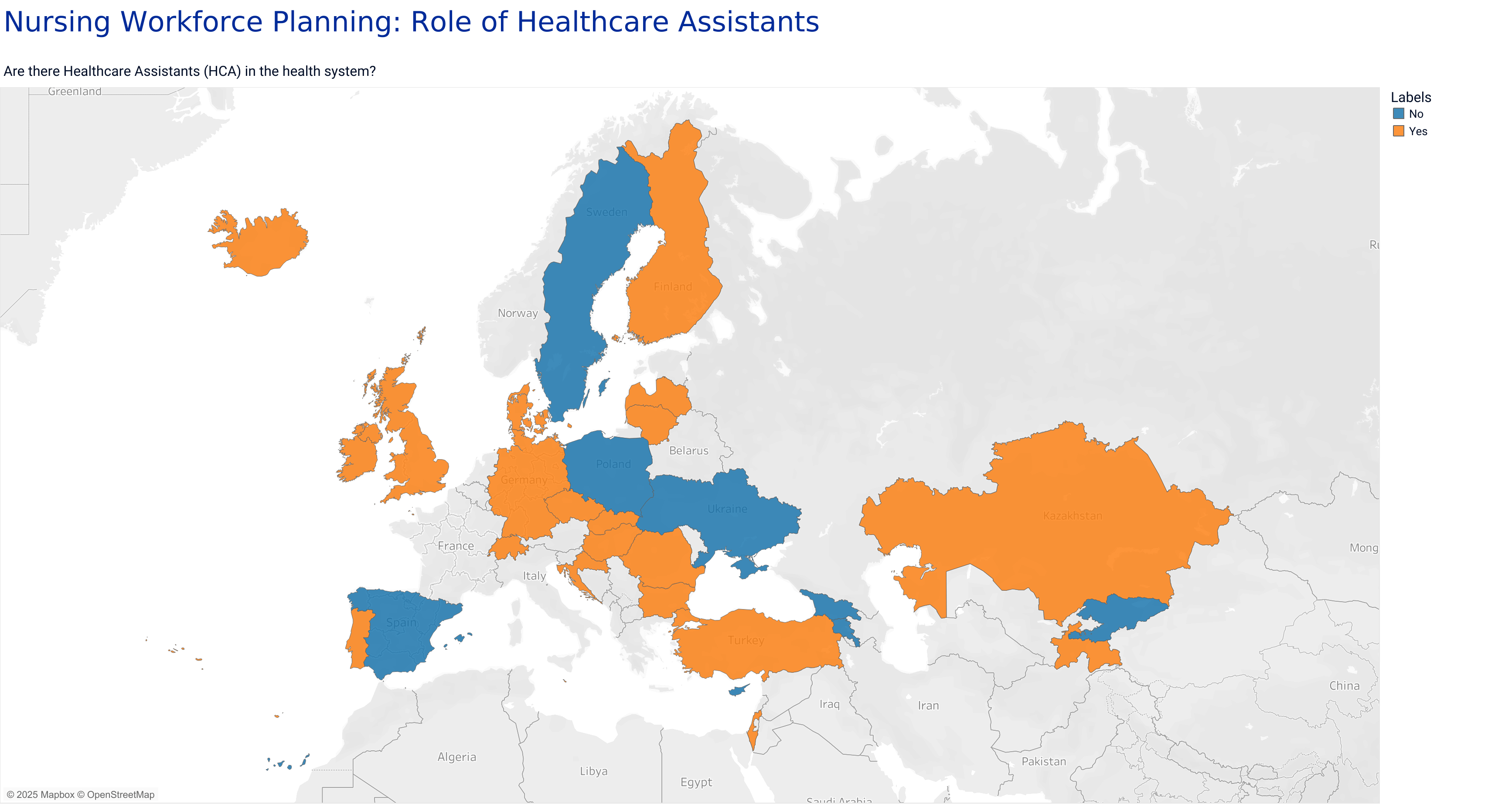 Nursing Workforce Planning - Role of Healthcare Assistants