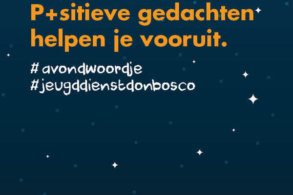 Afbeelding bij POSTER AVONDWOORDJES