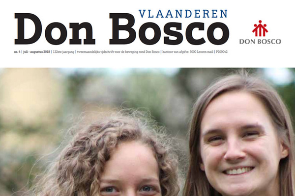Afbeelding bij Don Bosco Vlaanderen Juli/Augustus2018