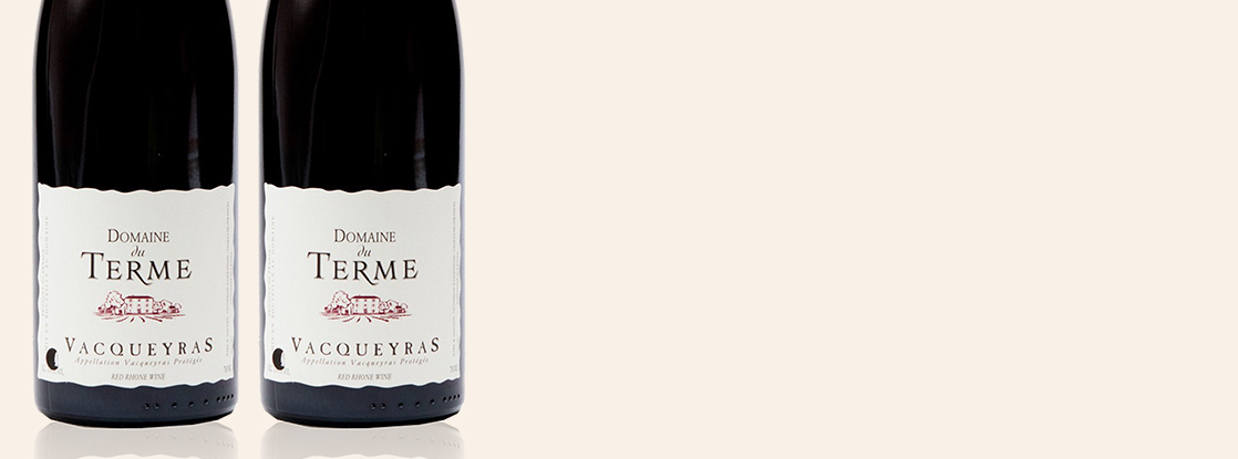 2018 Vacqueyras, Domaine du Terme, Vacqueyras AOC, Rhône-vallei, Frankrijk