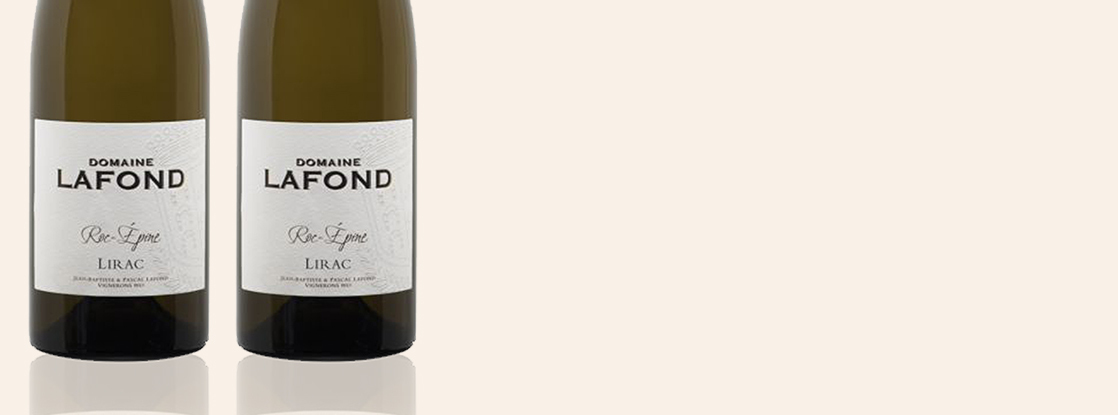 2019 Lirac Blanc Roc-Epine, Domaine Lafond, Lirac AOC, Rhône-vallei, Frankrijk