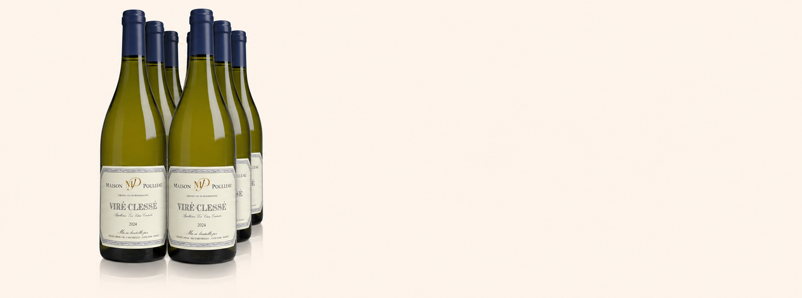 2024 Viré-Clessé, Maison Poulleau, Viré-Clessé AOC, Bourgogne, Frankrijk