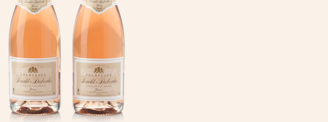  Roualet-Desbordes Champagne Brut Rosé, Champagne AOC, Champagne, Frankrijk