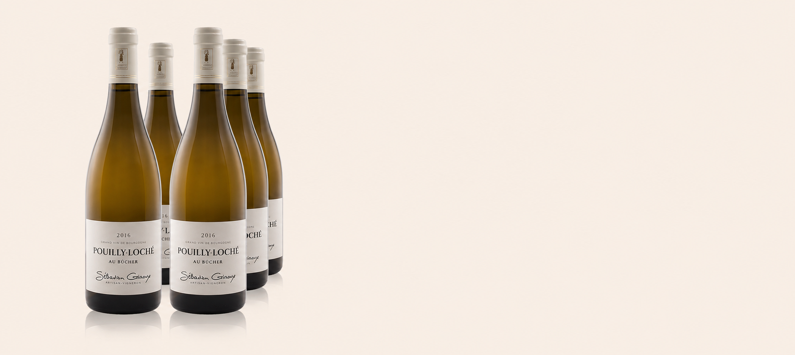 2020 Pouilly-Loché "au bûcher", Sébastien Giroux, Pouilly-Loché AOC, Bourgogne, Frankrijk