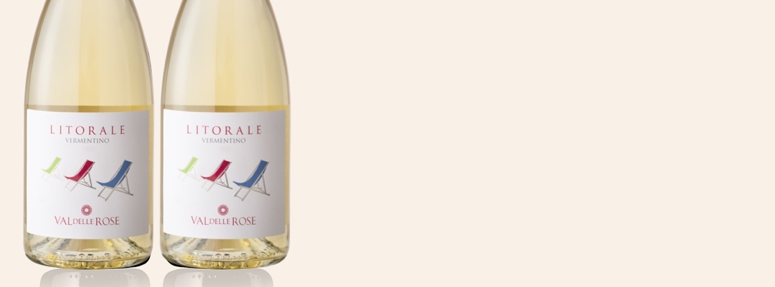 2023 Litorale, Val delle Rose, Maremma Toscana DOC Vermentino, Toscane, Italië