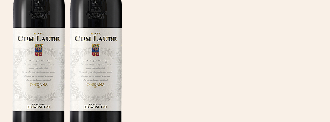 2015 Cum Laude Super Tuscan, Castello Banfi, Toscana IGT, Toscane, Italie