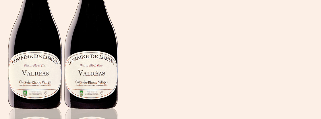 2012 Valréas, Domaine de Lumian, Valréas Côtes-du-Rhône Villages AOC, Vallée du Rhône, France