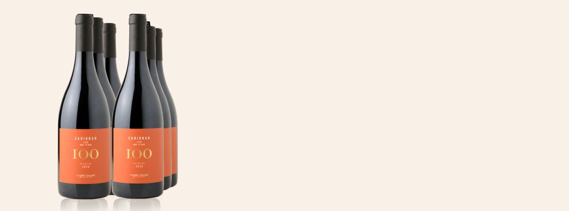 2025 Carignan 100 ans, Domaine Claude Vialade, Pays Aude IGP, Languedoc-Roussillon, Frankrijk