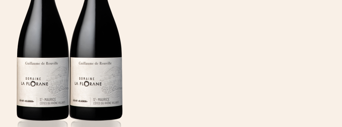 2023 Guillaume de Rouville rouge, Domaine La Florane, Côtes-du-Rhône Villages Saint-Maurice AOC, Vallée du Rhône, France