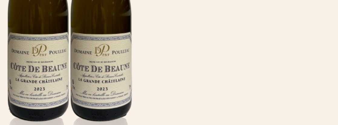 2023 La Grande Châtelaine, Domaine Poulleau & Fils, Côte de Beaune AOC, Bourgogne, France