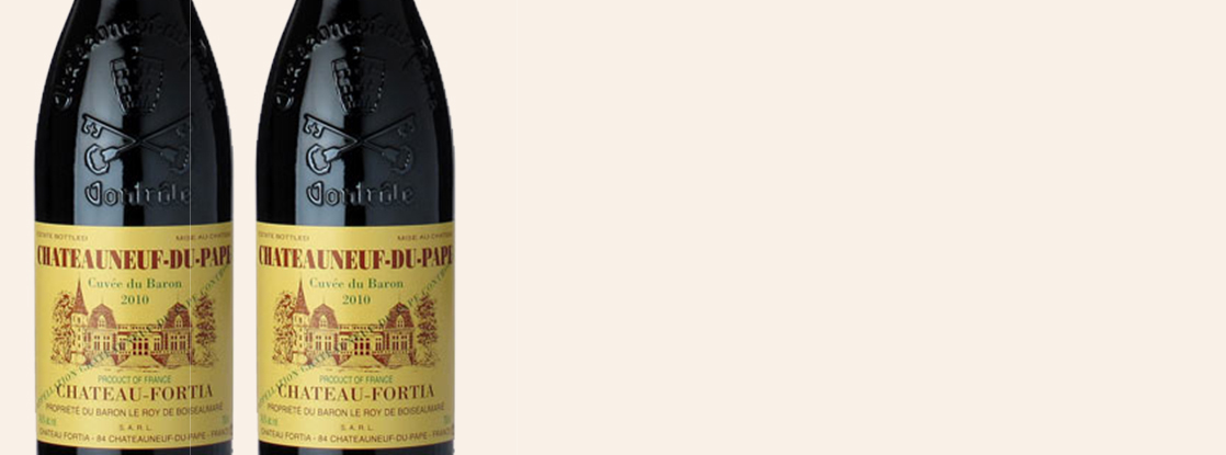 2013 Cuvée du Baron, Château Fortia, Chateauneuf-du-Pape AOC, Rhône Valley, France