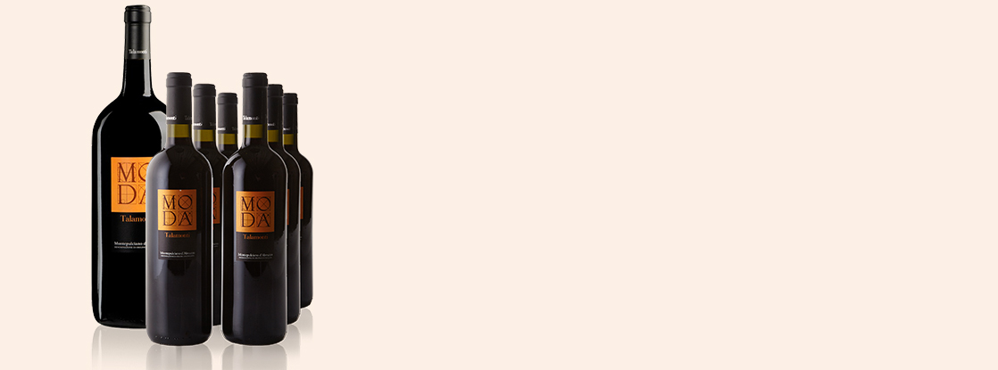 2014 Moda Talamonti 6 + 1 free magnum, Montepulciano d