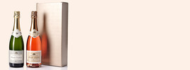 Pack Roualet-Desbordes: Brut and Brut Rosé, Champagne AOC, Champagne, France