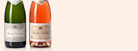Pack Roualet-Desbordes: Brut and Brut Rosé, Champagne AOC, Champagne, France