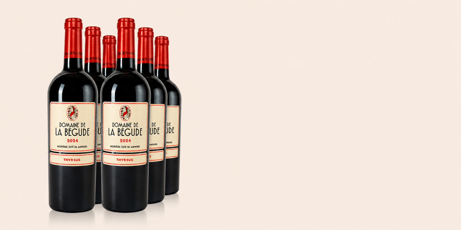2020 Thyrsus rouge, Domaine de la Bégude, IGP Méditerranée, Provence, France