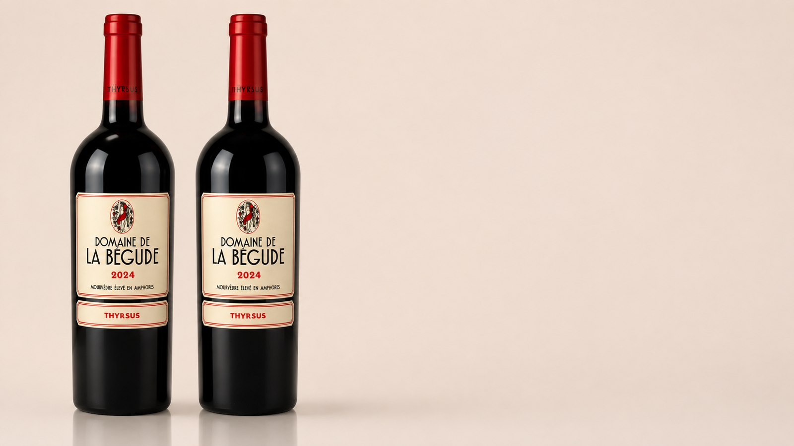 2020 Thyrsus rouge, Domaine de la Bégude, IGP Méditerranée, Provence, France