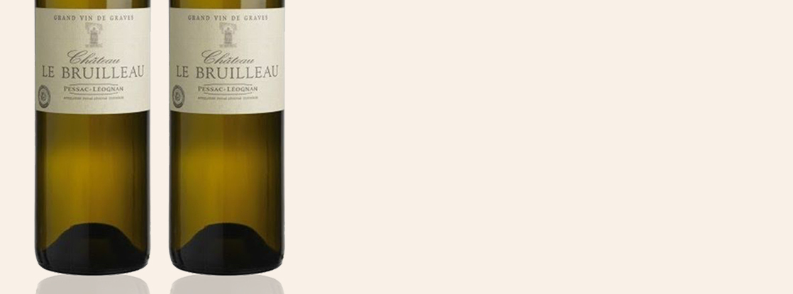 2022 Château Le Bruilleau blanc, Pessac-Leognan AOC, Bordeaux, France