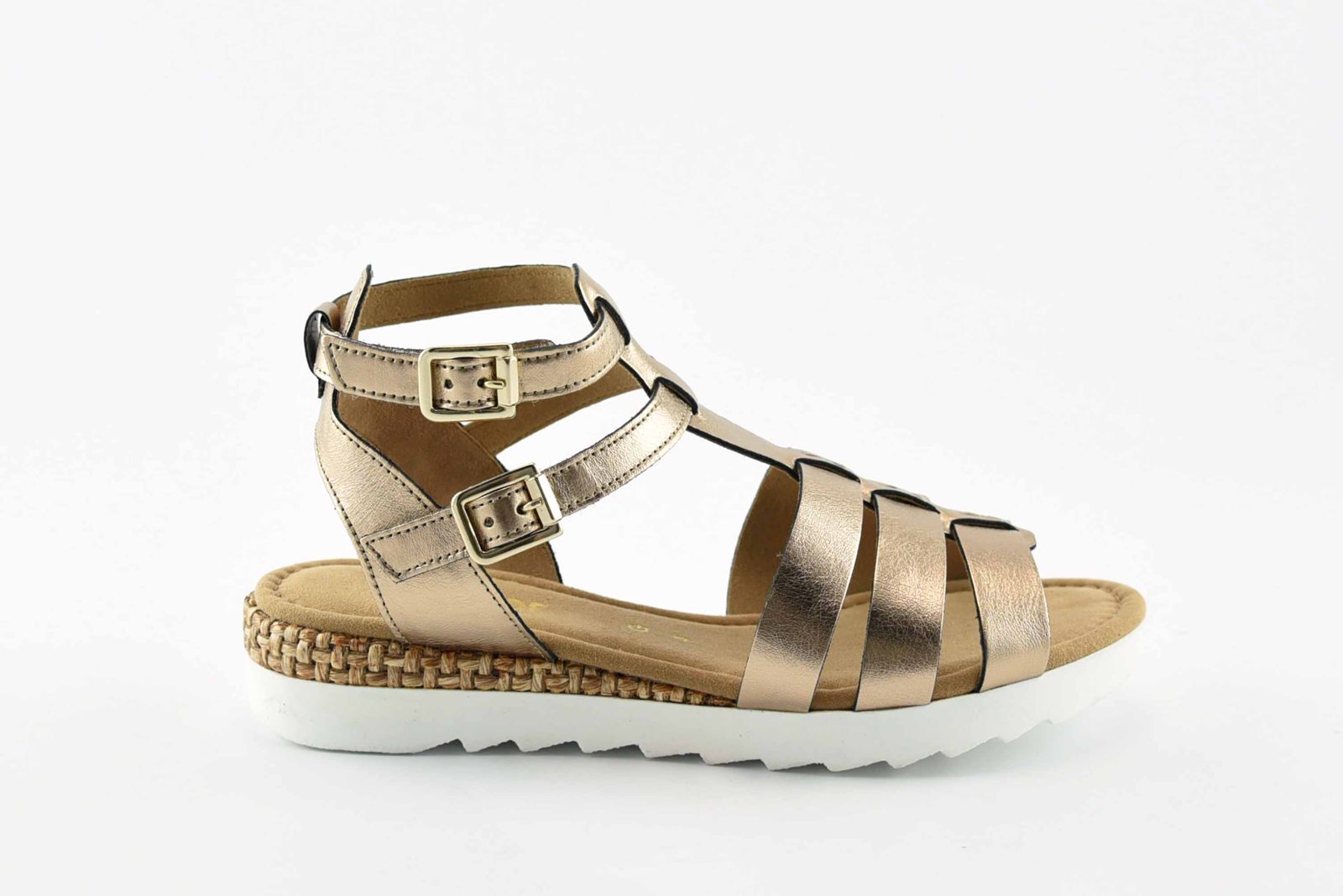 Gabor 62.753.60 sandalen goud - damesschoenen | Ruka Shoe (Herzele)