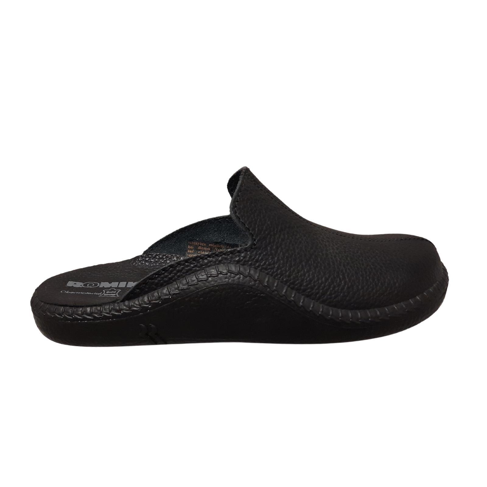 Pantoffel zwart • Passo Per Passo • Schoenen voor dames en heren • Haacht