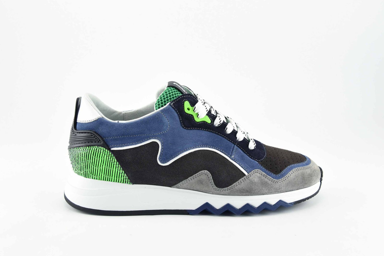 Sneaker blauw grijs • Passo Per Passo • Schoenen voor dames en heren •  Haacht