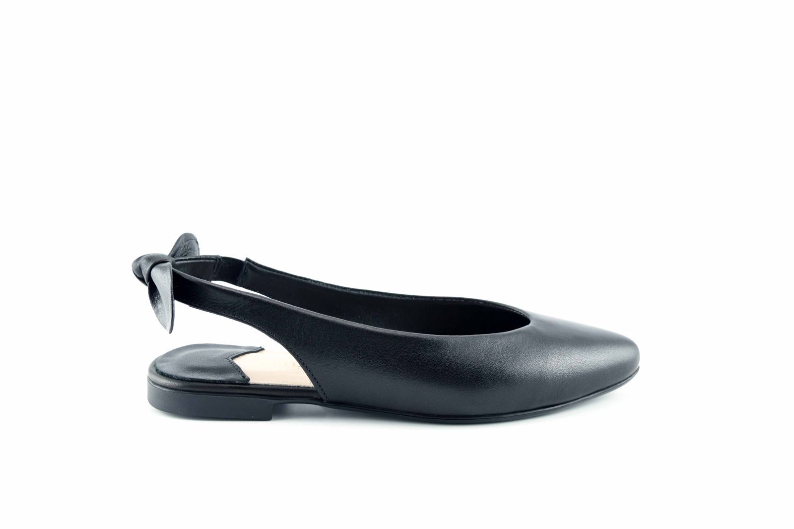 Ballerina slingback zwart • Passo Per Passo • Schoenen voor dames en heren  • Haacht