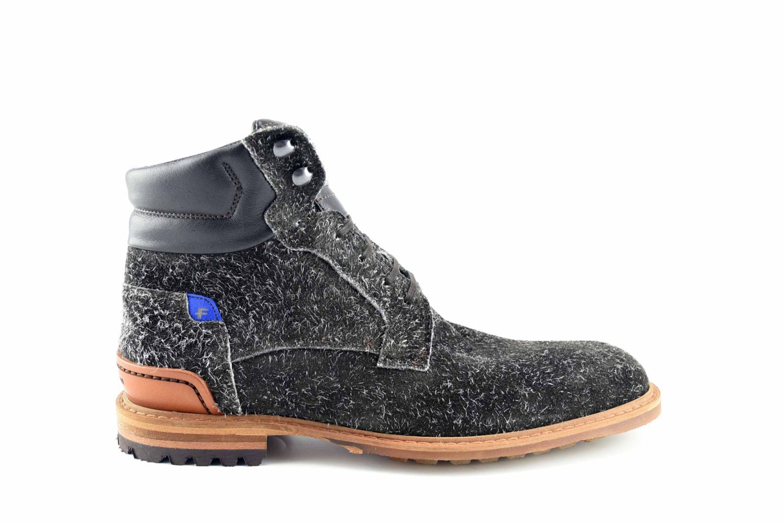 Herenbottine daim donkergrijs • Passo Per Passo • Schoenen voor dames en  heren • Haacht