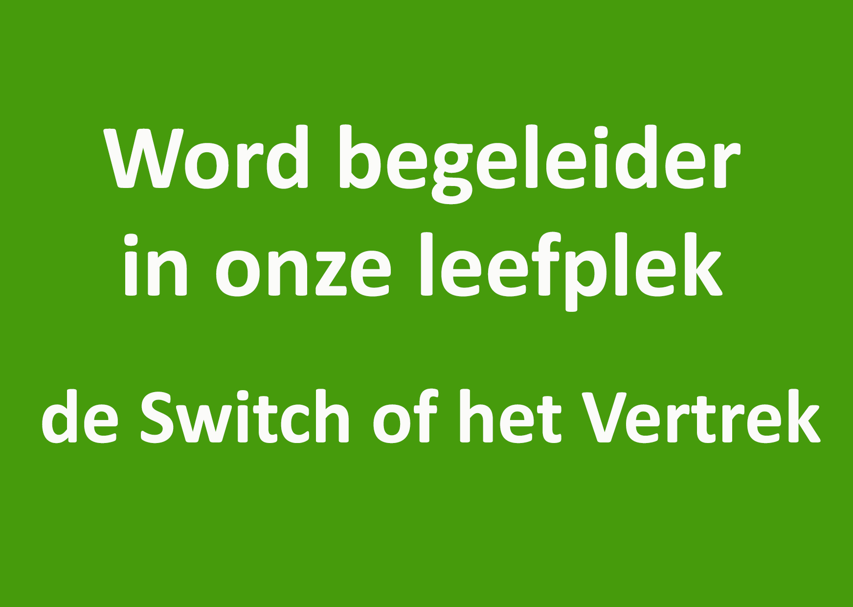 Maak het verschil voor jongeren