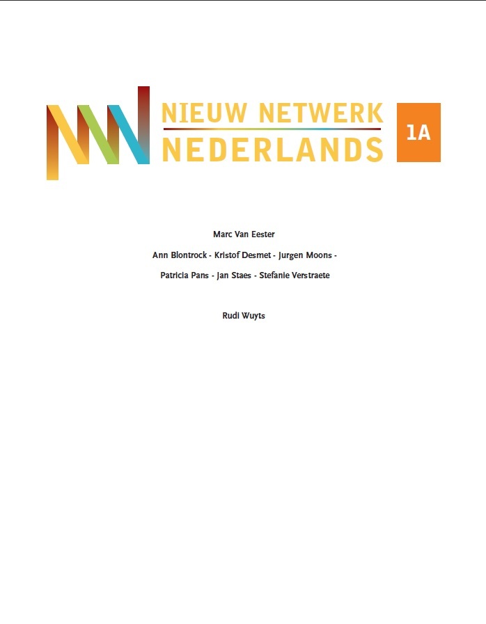 Nieuw Netwerk Nederlands 1A Leerboek · Eureka ADIBib