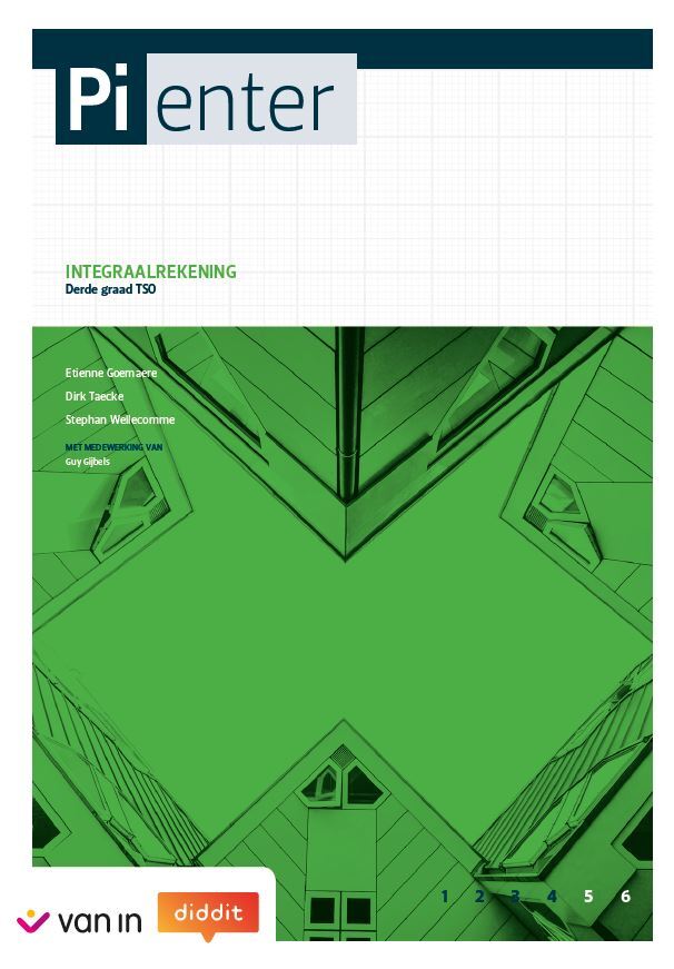 Pienter 6T - Integralen - 2/3/4u - Leerwerkschrift (2020)