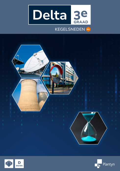 Delta 3e graad Kegelsneden Leerboek Doorstroomfinaliteit gevorderde wiskunde