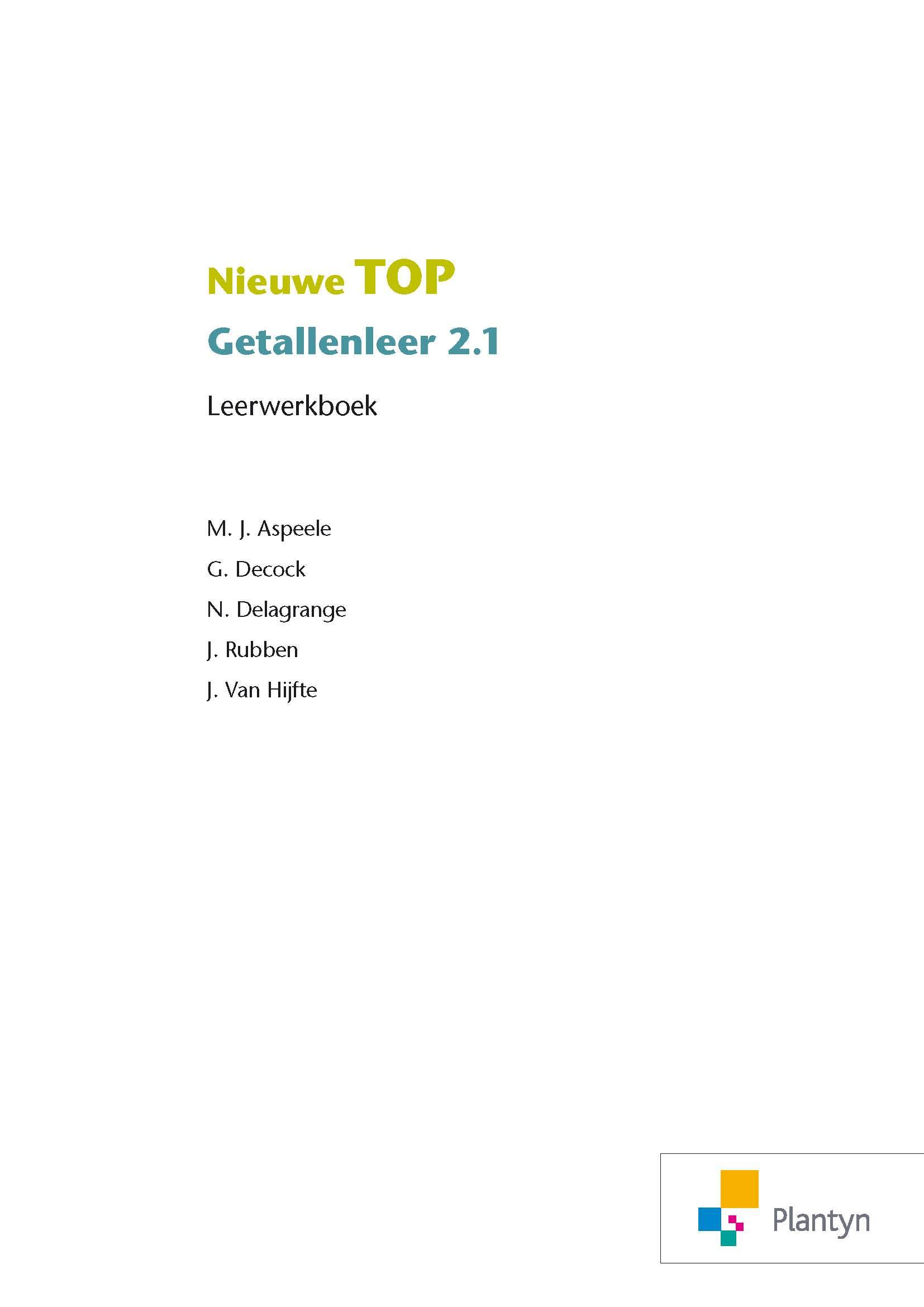 Nieuwe TOP 2.1 (2013)