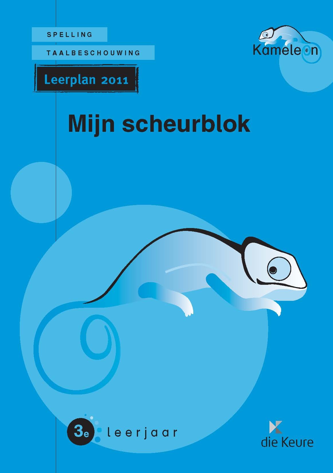 Kameleon Spelling Taalbeschouwing 3 Leerplan 2011 Scheurblok blauw