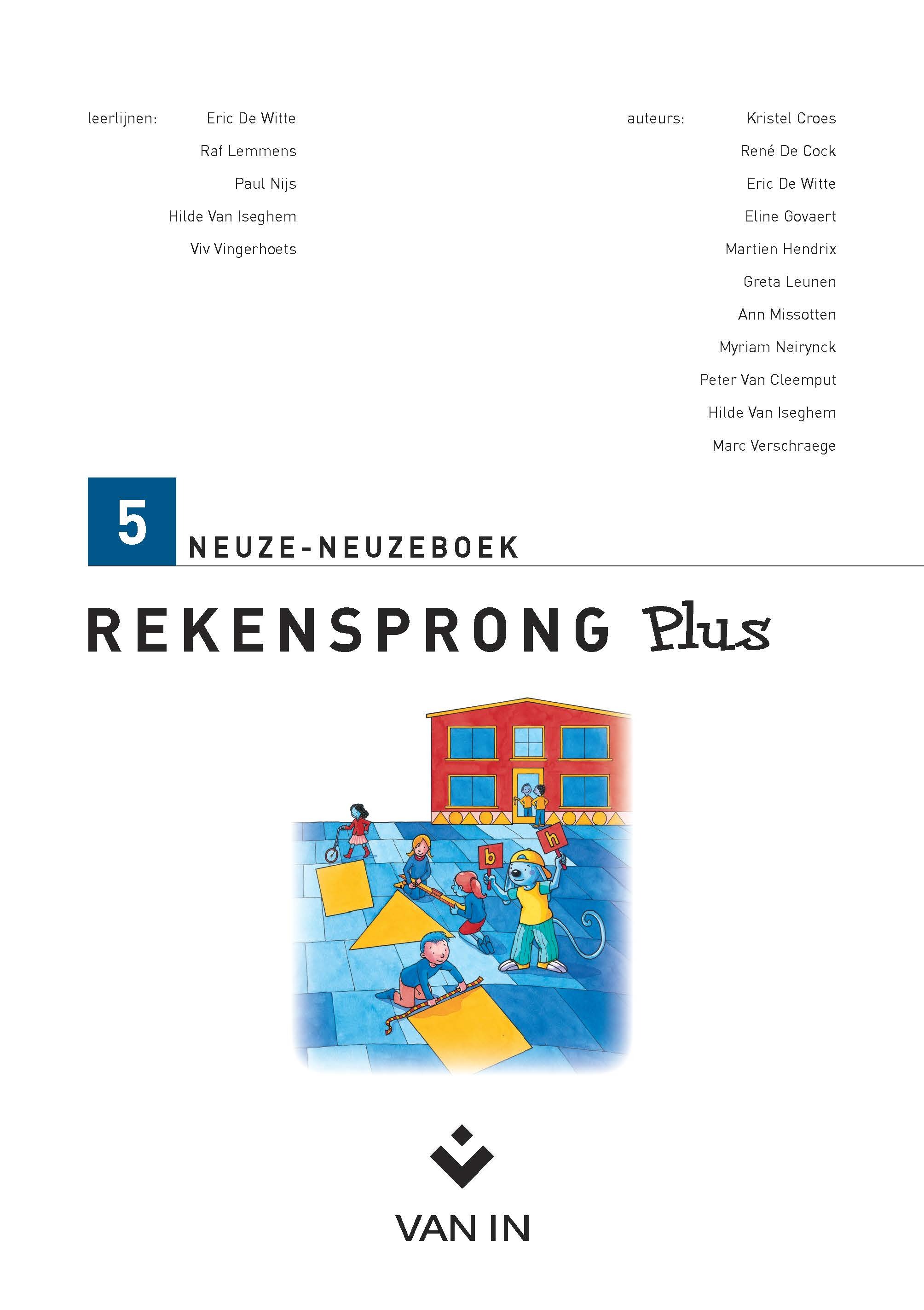 Rekensprong plus 5 neuze-neuzeboek