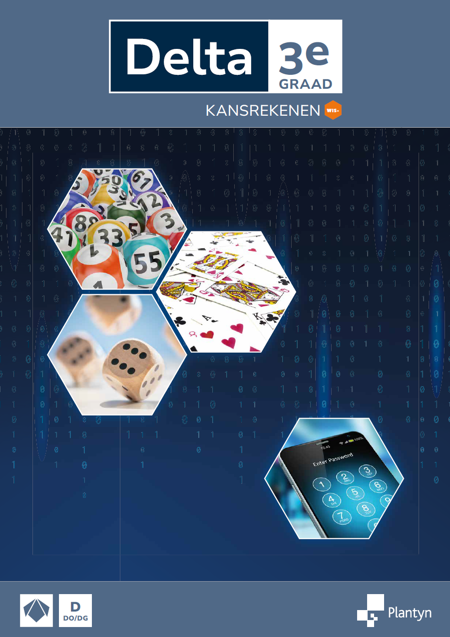 Delta 3e graad Kansrekenen Leerboek Doorstroomfinaliteit gevorderde wiskunde
