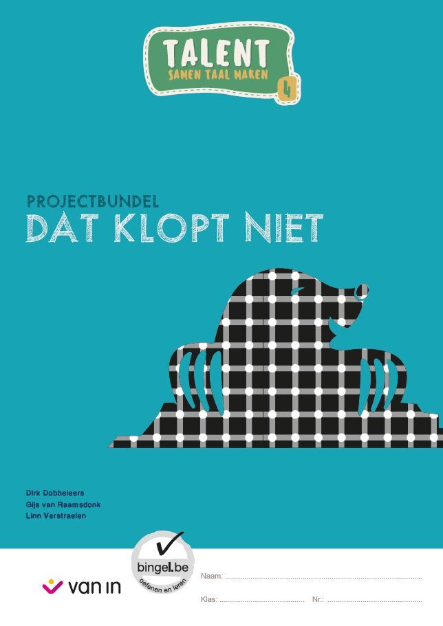 Talent 4 - Projectbundel Dat klopt niet