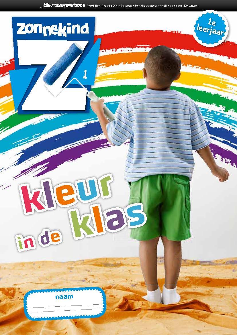 Zonnekind 1 1e leerjaar kleur in de klas