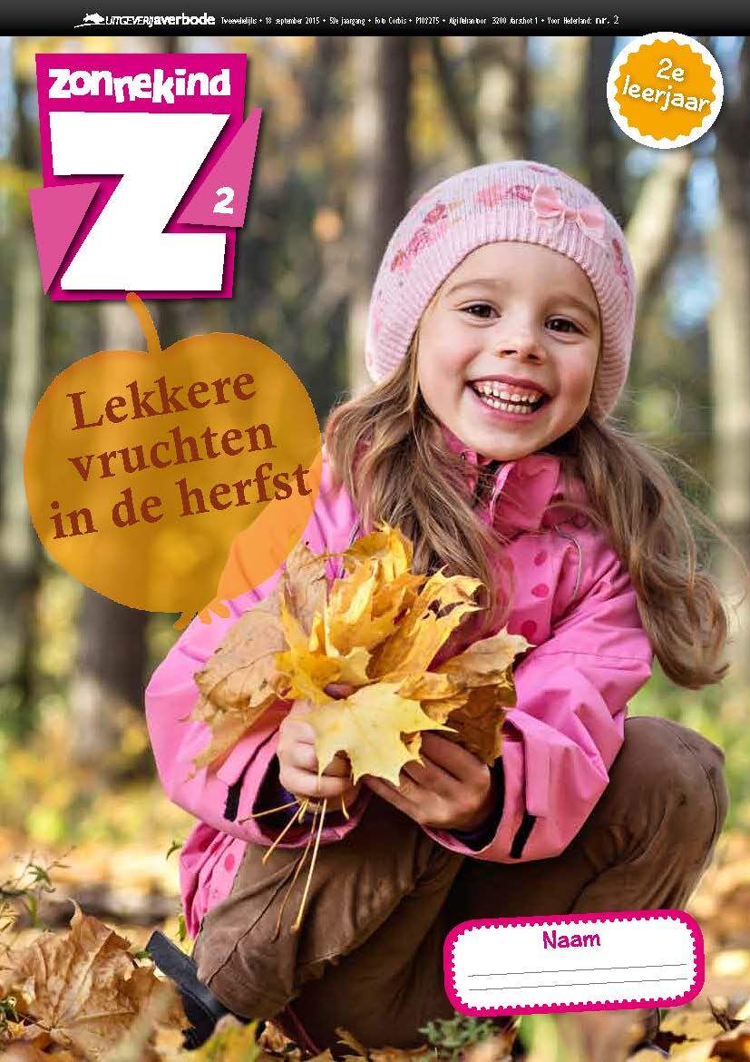 Zonnekind 2015-2016 2 2de leerjaar lekkere vruchten in de herfst 