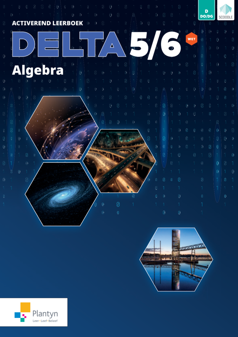 Delta 5/6 Algebra Activerend leerboek Doorstroomfinaliteit wetenschappen