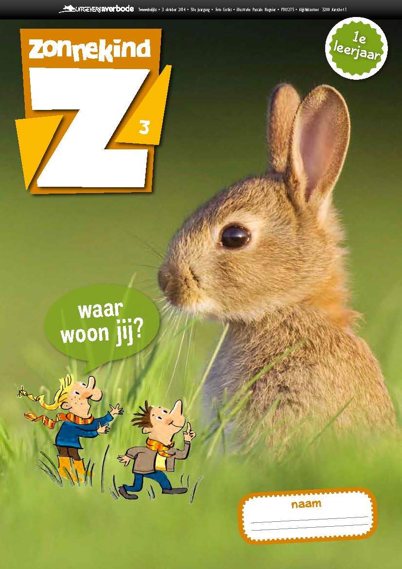 Zonnekind 3 1e leerjaar waar woon jij?