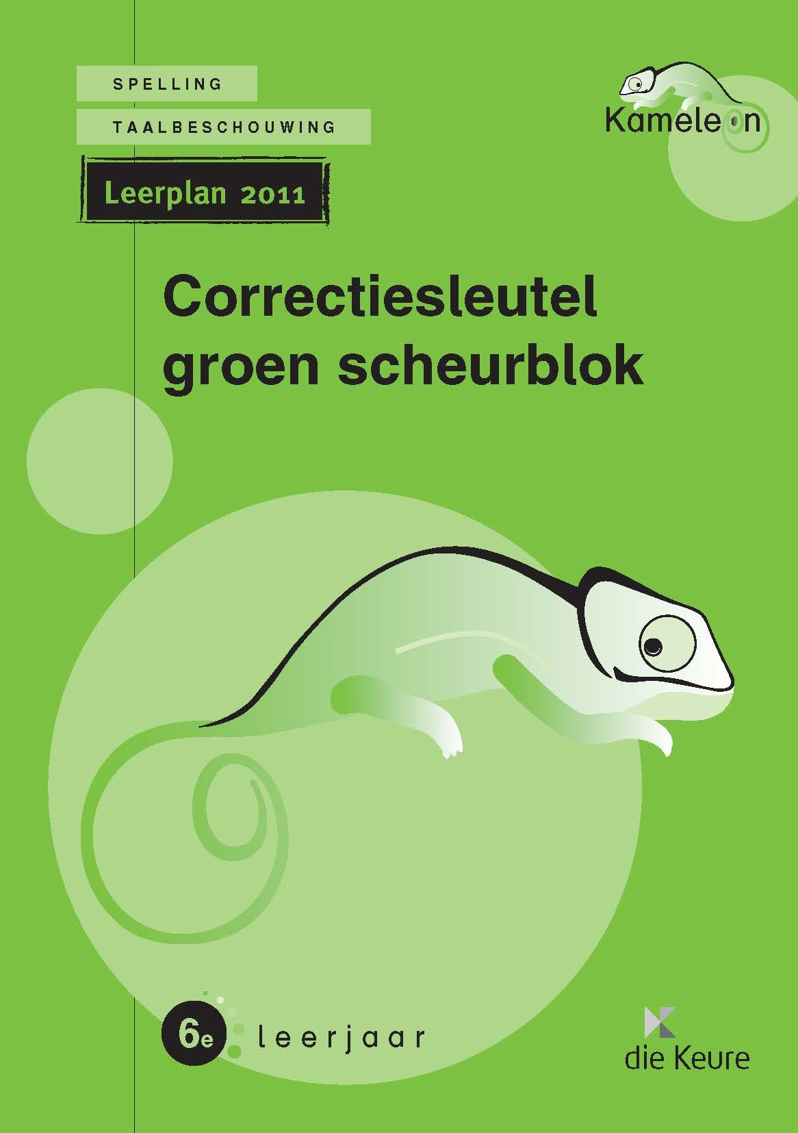 Kameleon spelling 6 correctiesleutel leerplan 2011