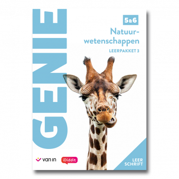 Genie Natuurwetenschappen 5-6 leerpakket 3 - leerschrift 