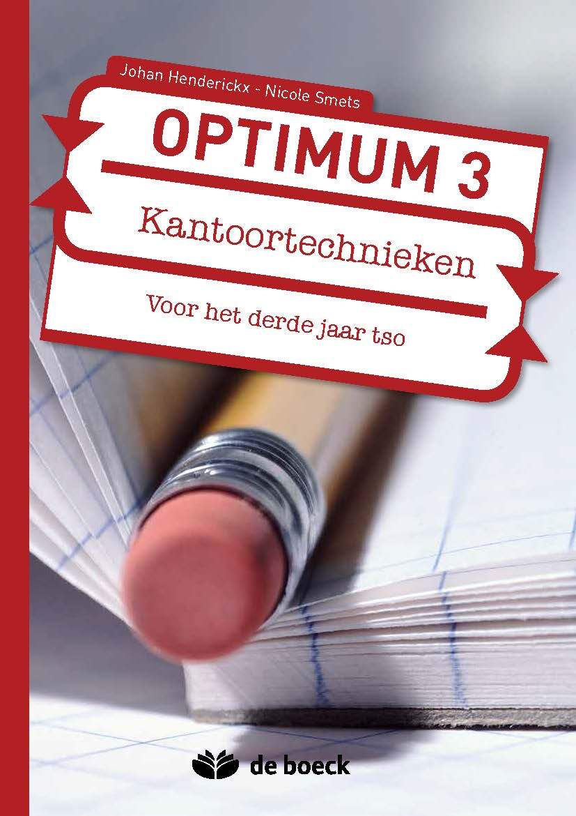 Optimum 3 Kantoortechnieken voor het derde jaar tso