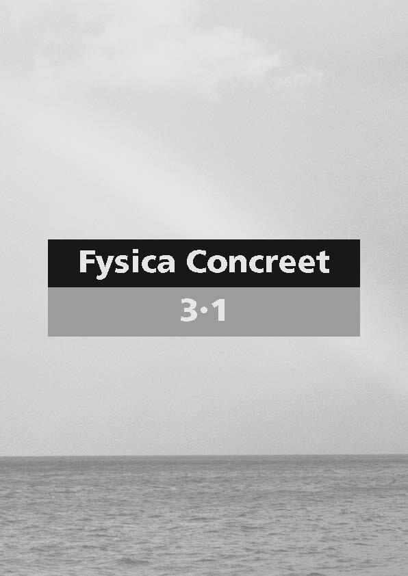 Fysica Concreet 3.1 leerwerkboek