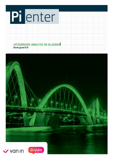 Pienter 5 & 6 (editie 2023) D/A Uitgebreide analyse en Algebra Leerwerkboek