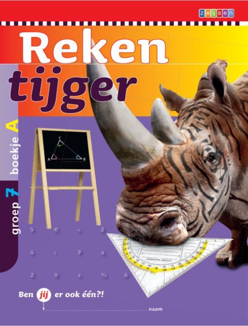 Rekentijger werkboek 7A 5de leerjaar