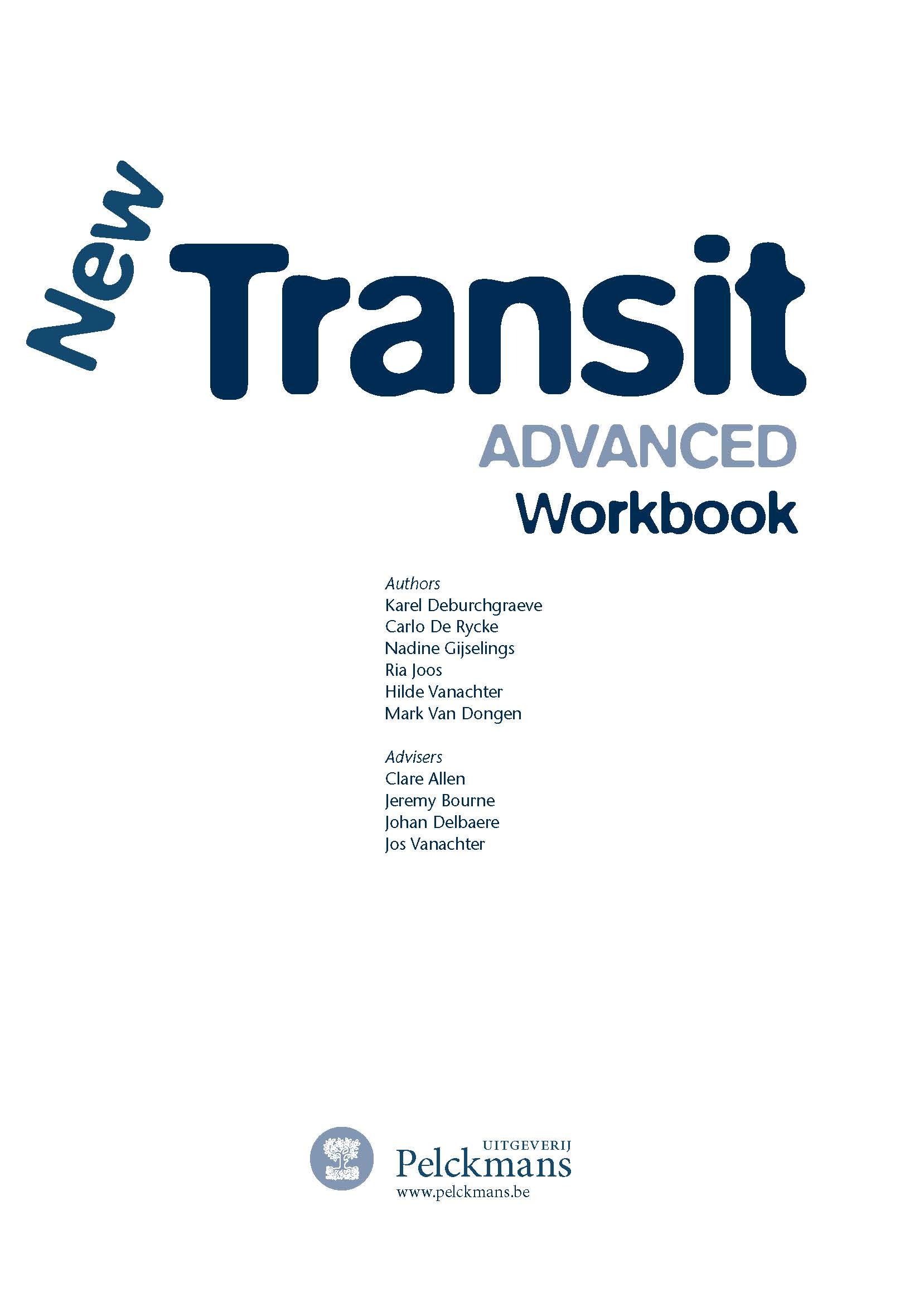 New Transit Advanced Workbook