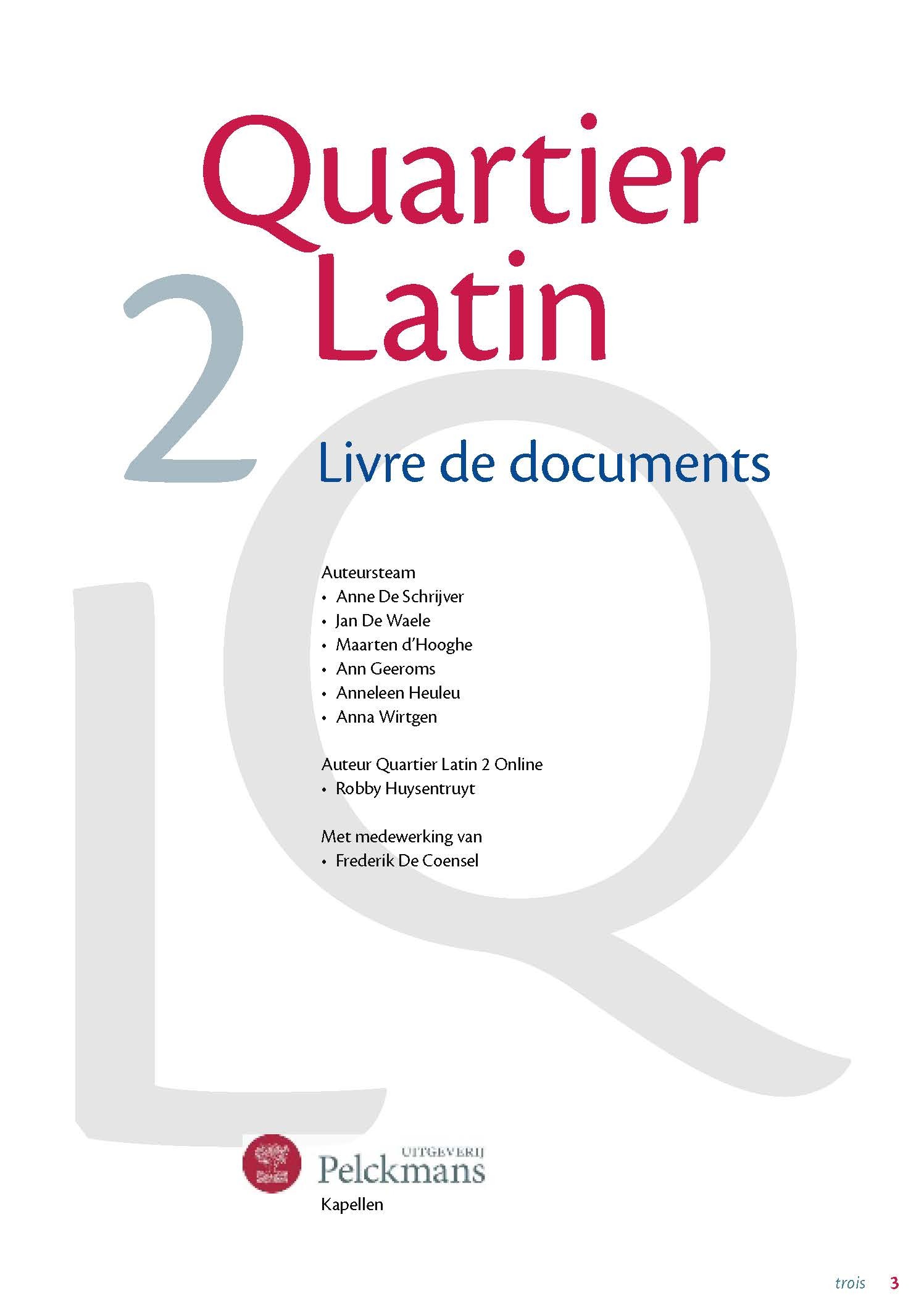 Quartier Latin 2