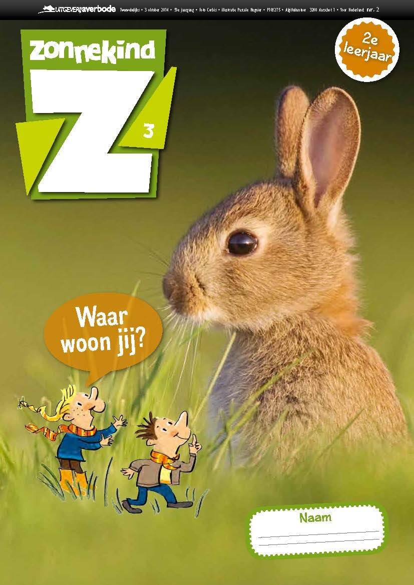 Zonnekind 3 2e leerjaar waar woon jij?