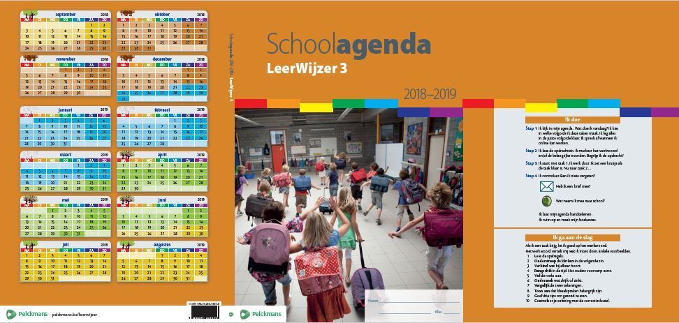 Schoolagenda 2018-2019 Leerwijzer 3