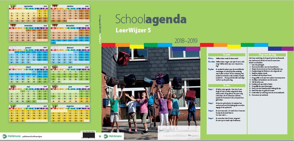 Schoolagenda 2018-2019 Leerwijzer 5